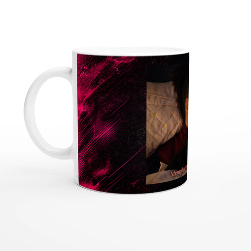 Mug personnalisé avec photo, idée cadeau design coloré NÉON